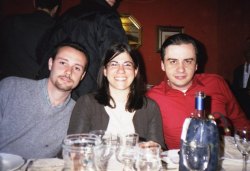 Giorgio, Francesca ed io ( Steve )
