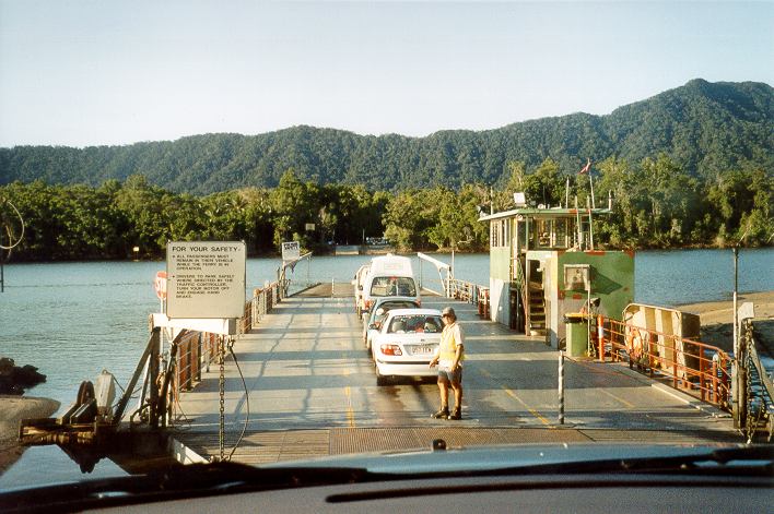 Queensland - attraversamento del Daintree River