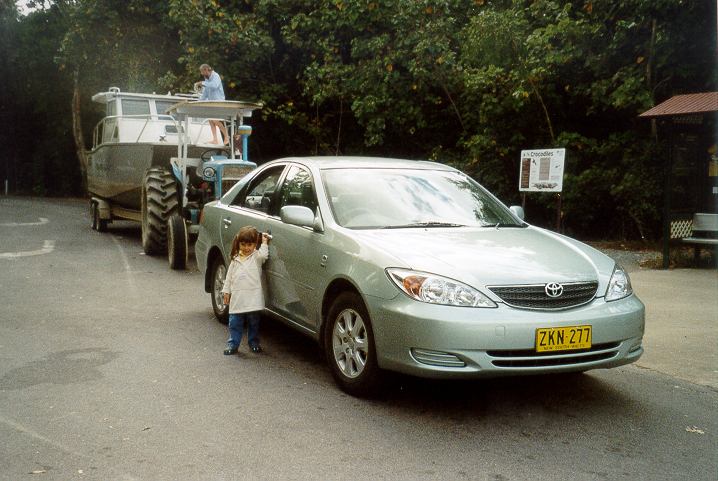 Queensland - attraversamento del Daintree River