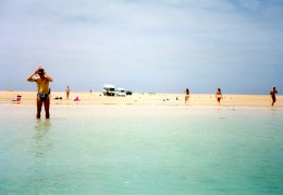 la laguna magica durante l'escursione a Ras Mohamed