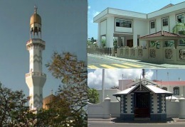 Malè: la Moschea ed il Palazzo Presidenziale