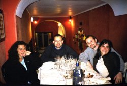 Da Sx a Dx: Cristina, Marco, Giorgio e Francesca