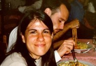 Francesca ( versione Frascati e Coca ) con dietro Giorgio