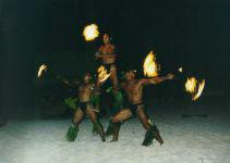 spettacoli notturni a Bora Bora