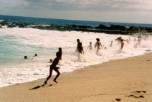 Boucan Canot, lato Sud non protetto dal reef