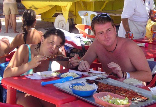 pappatoria a Isla Mujeres