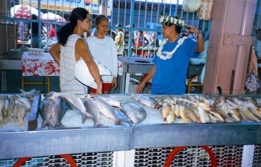 il mercato centrale di Papeete