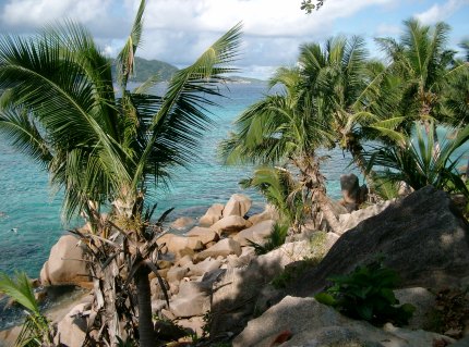 la costa presso l'hotel Patatran