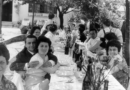 1962: le abbuffate ai Castelli Romani...